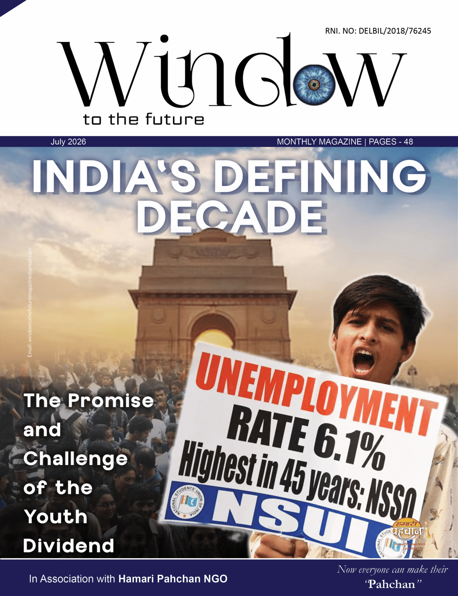 Window to the Future Magazine Cover